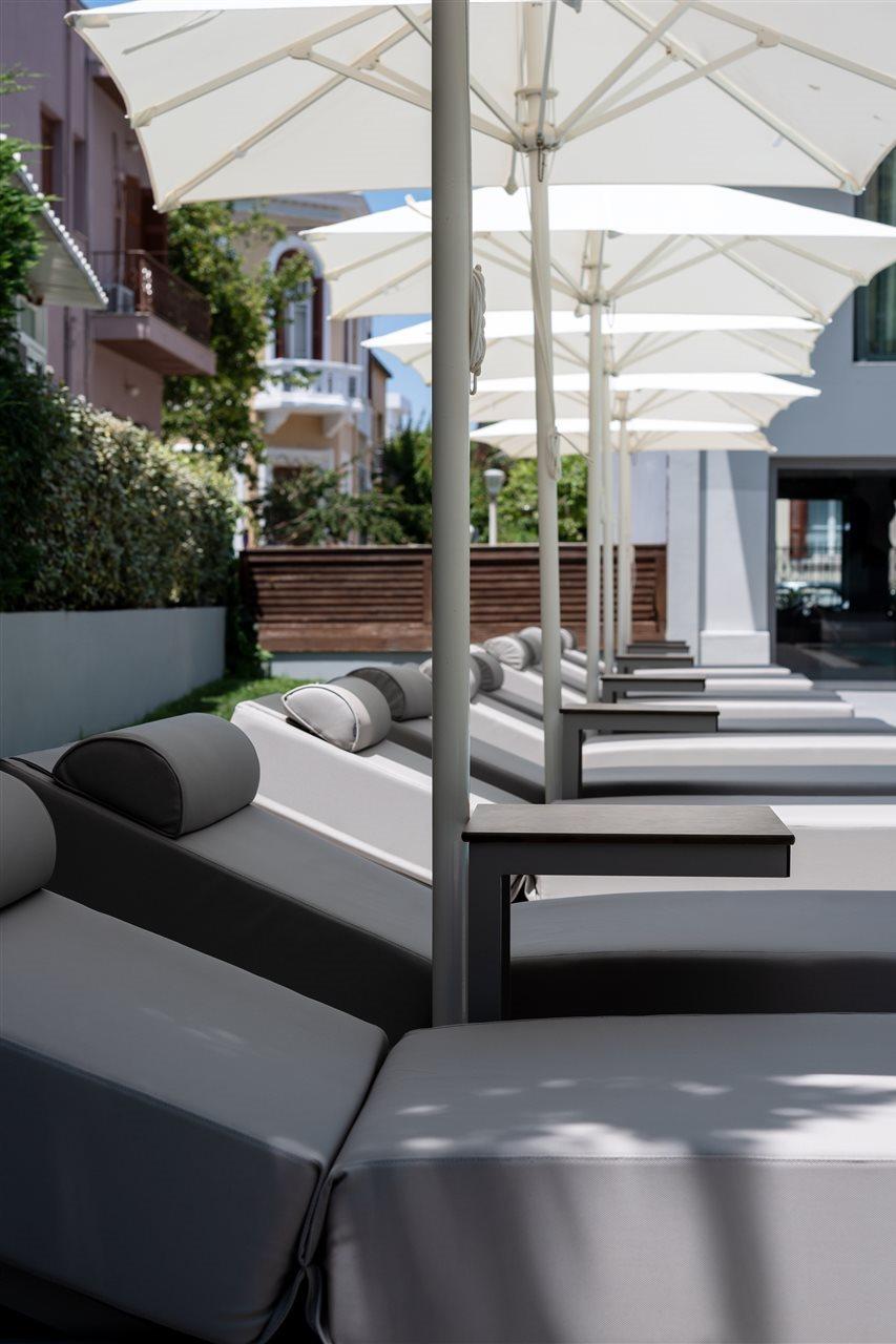 Oktober Downtown Boutique Hotel Rhodes City 外观 照片