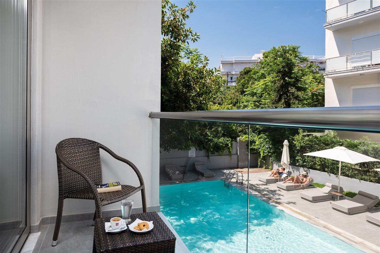 Oktober Downtown Boutique Hotel Rhodes City 外观 照片