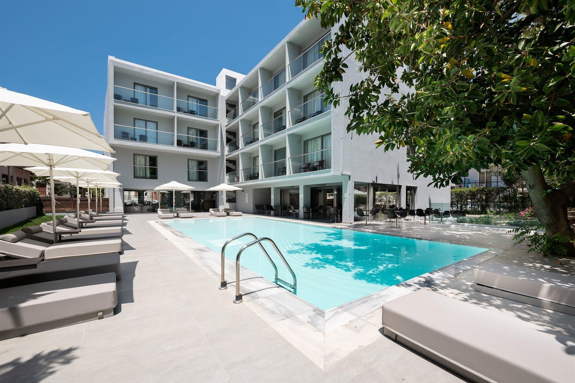 Oktober Downtown Boutique Hotel Rhodes City 外观 照片